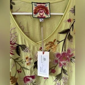 NEW JOHNNY WAS tee T shirt